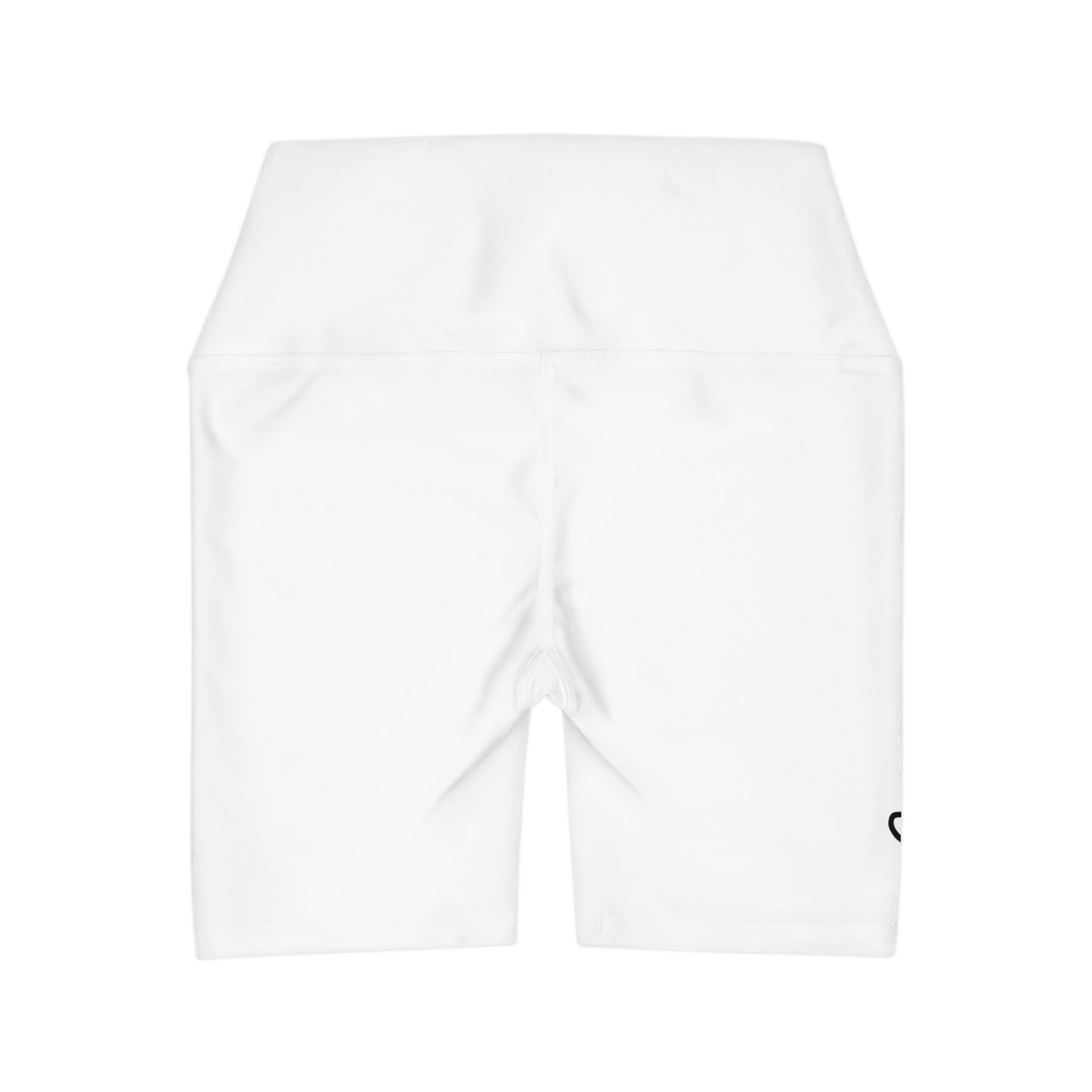 High Waisted Yoga Shorts (AOP)