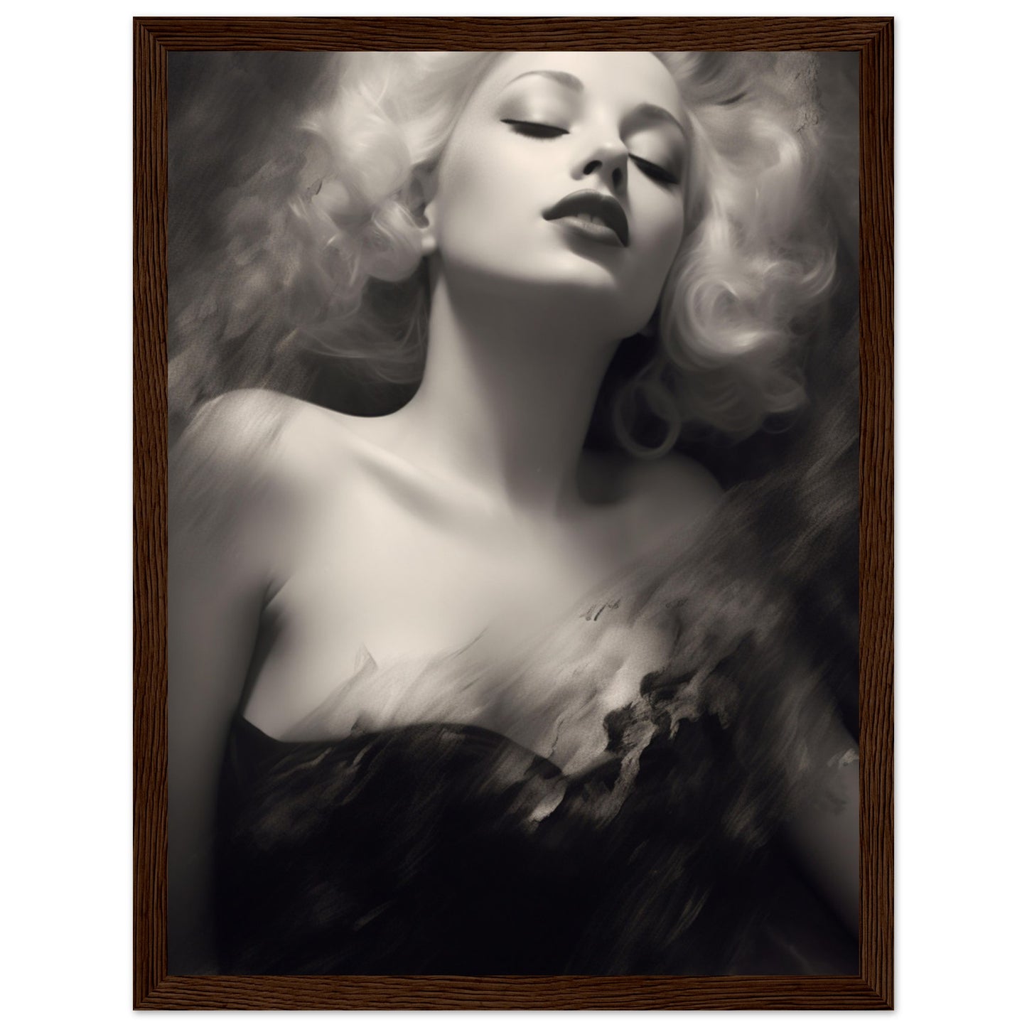 Premium Matte Paper Wooden Framed Poster