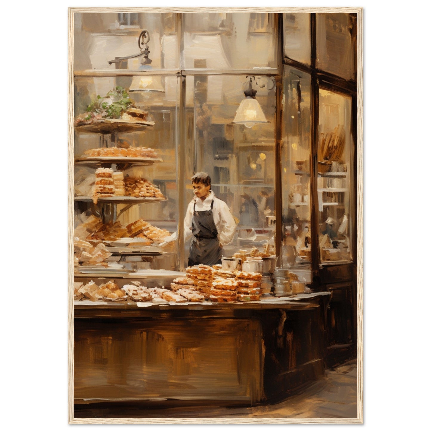 Museum-Quality Matte Paper Wooden Framed Poster