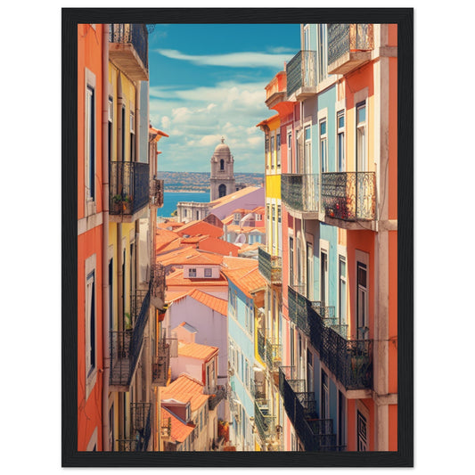 Premium Matte Paper Wooden Framed Poster