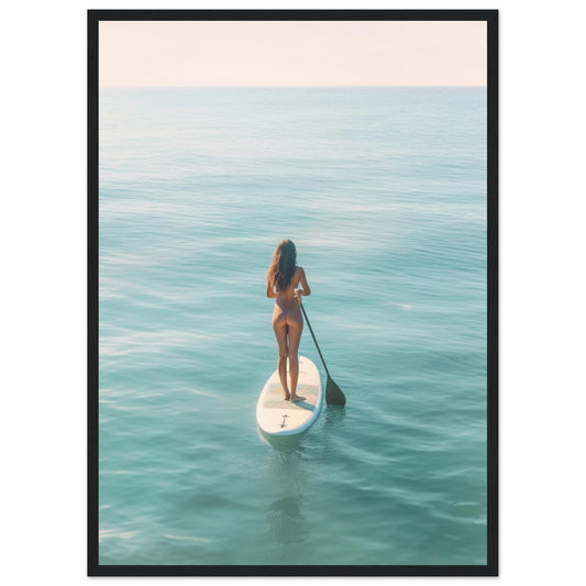 Premium Matte Paper Wooden Framed Poster