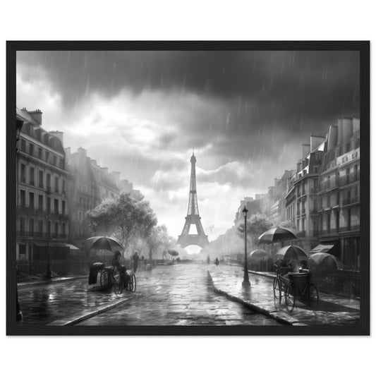 Premium Matte Paper Wooden Framed Poster