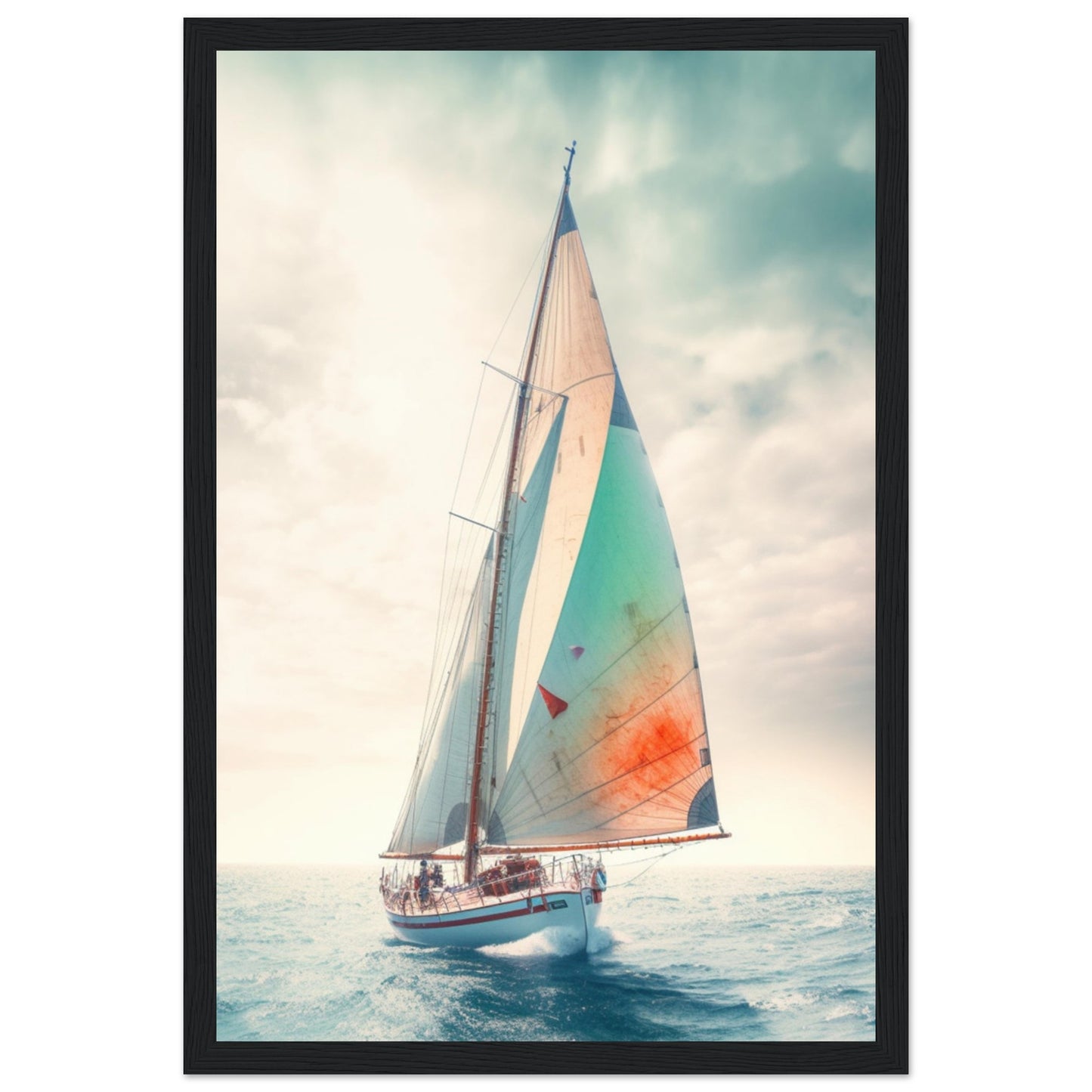 Premium Matte Paper Wooden Framed Poster