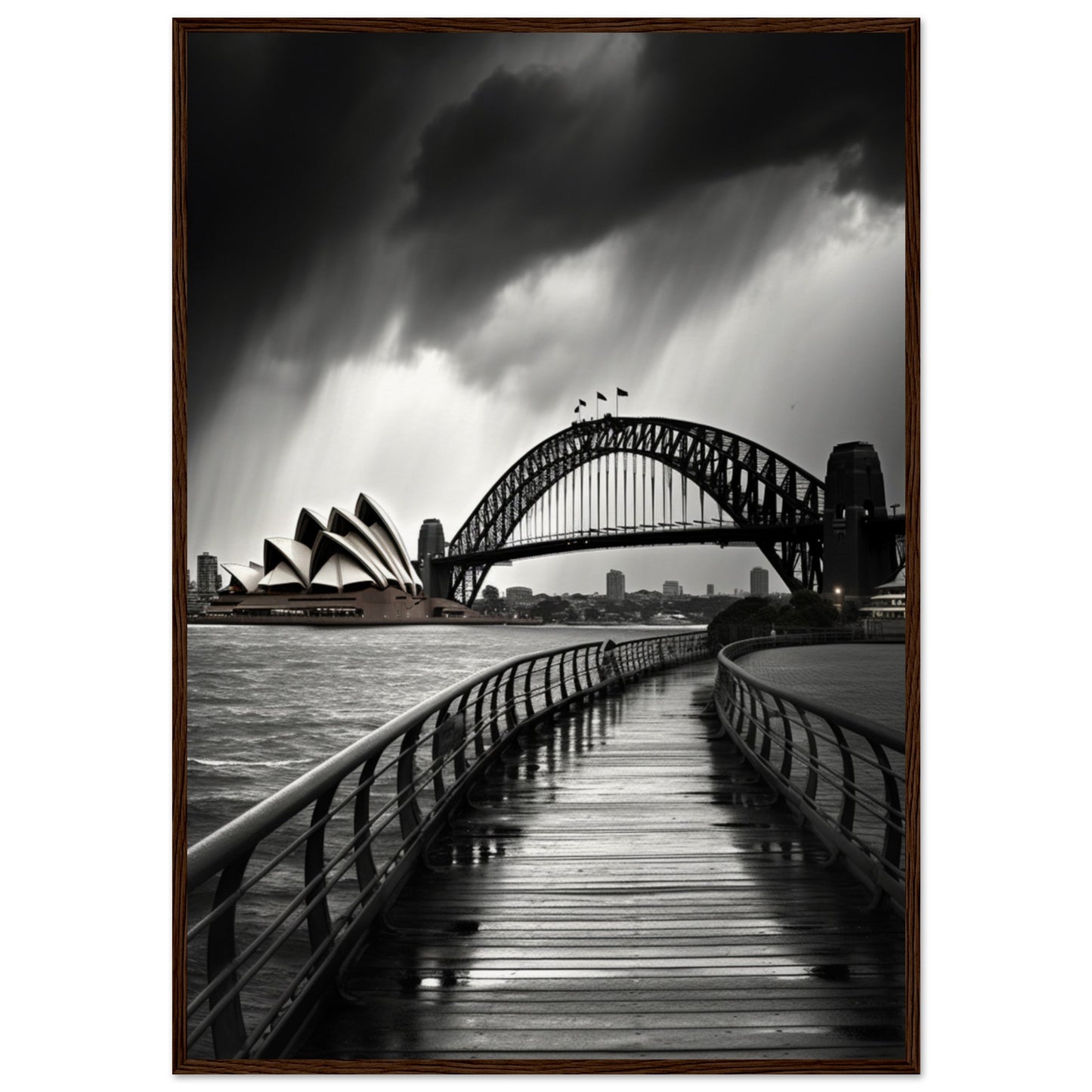 Museum-Quality Matte Paper Wooden Framed Poster