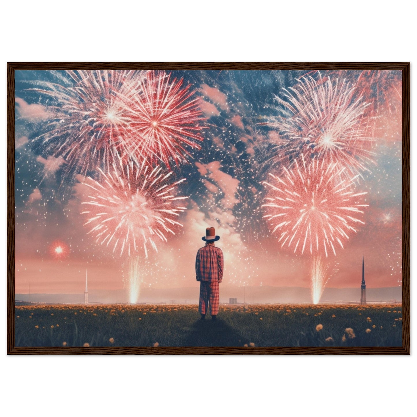 Premium Matte Paper Wooden Framed Poster