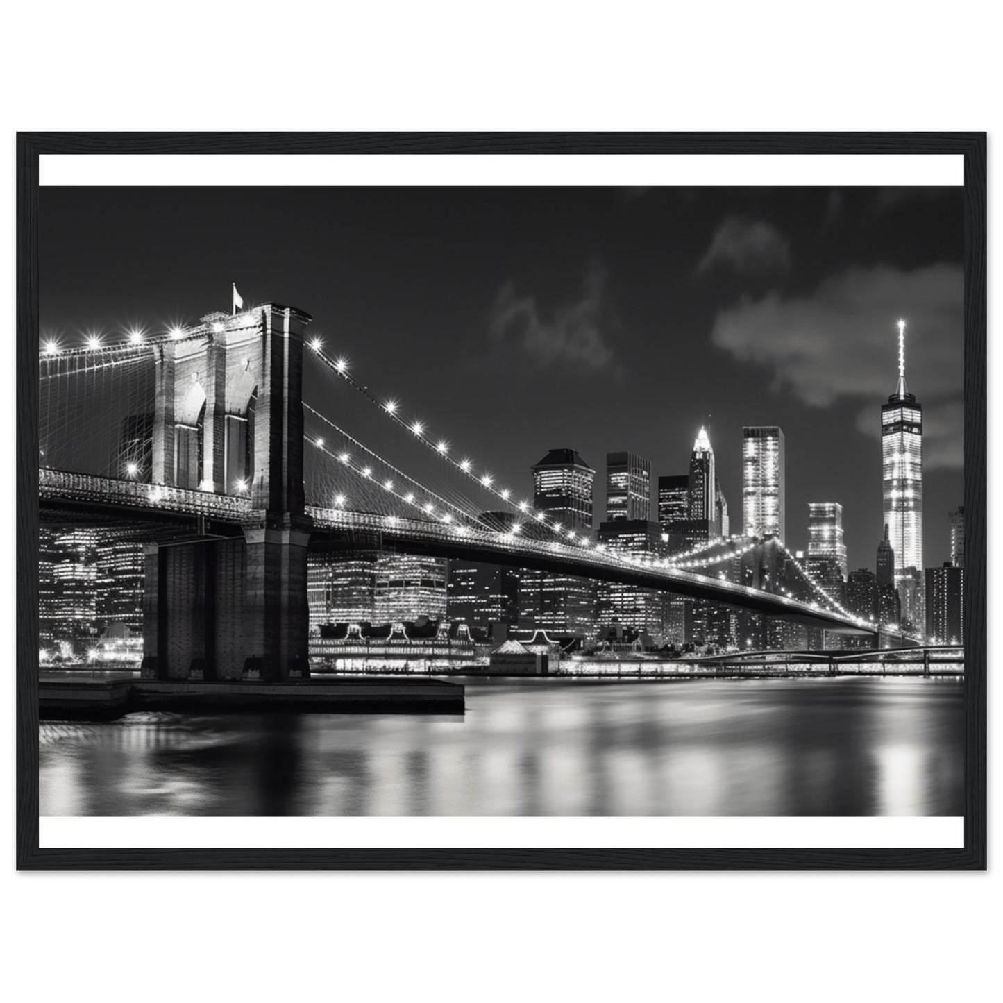 Premium Matte Paper Wooden Framed Poster