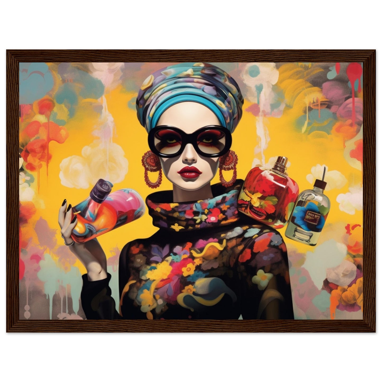 Premium Matte Paper Wooden Framed Poster