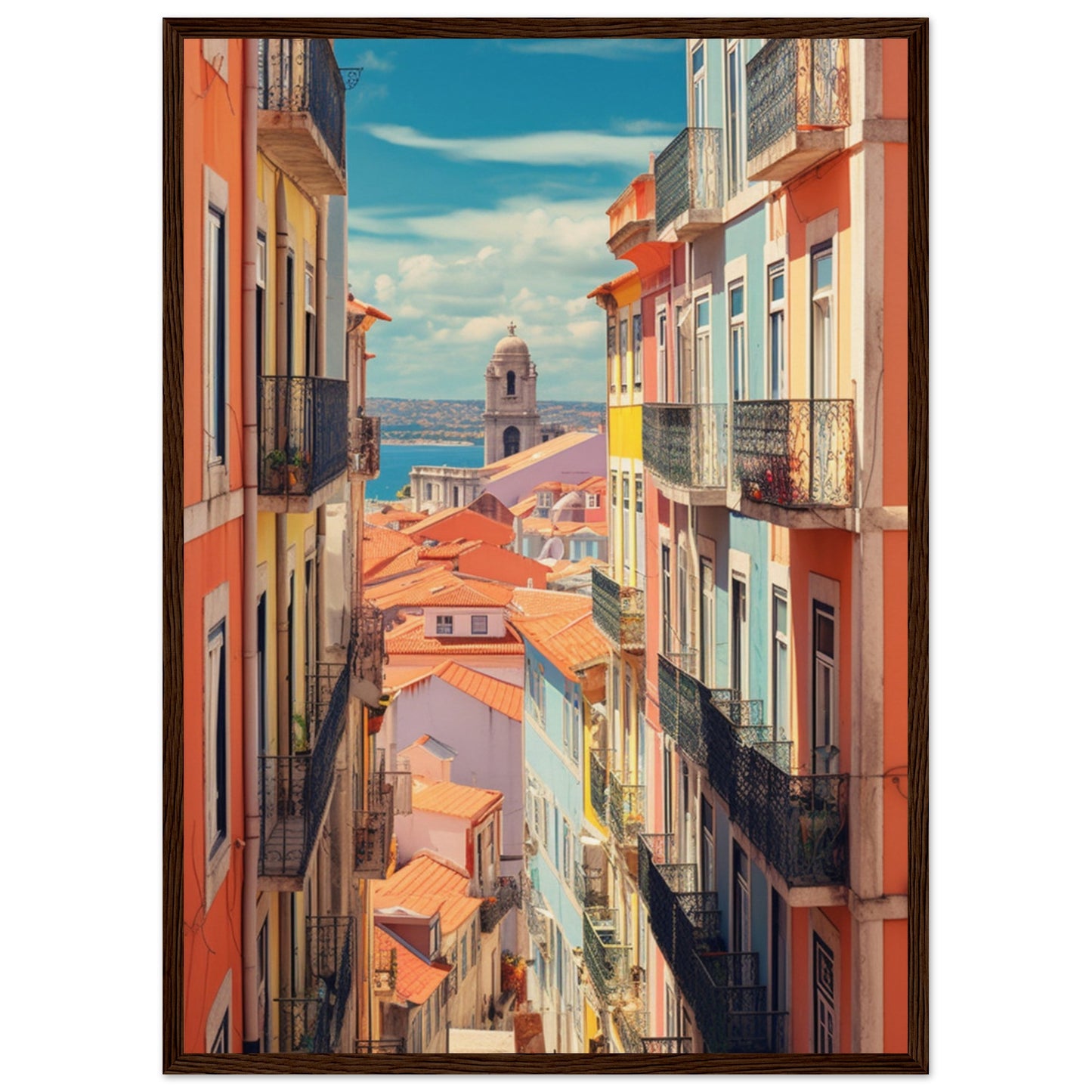 Museum-Quality Matte Paper Wooden Framed Poster