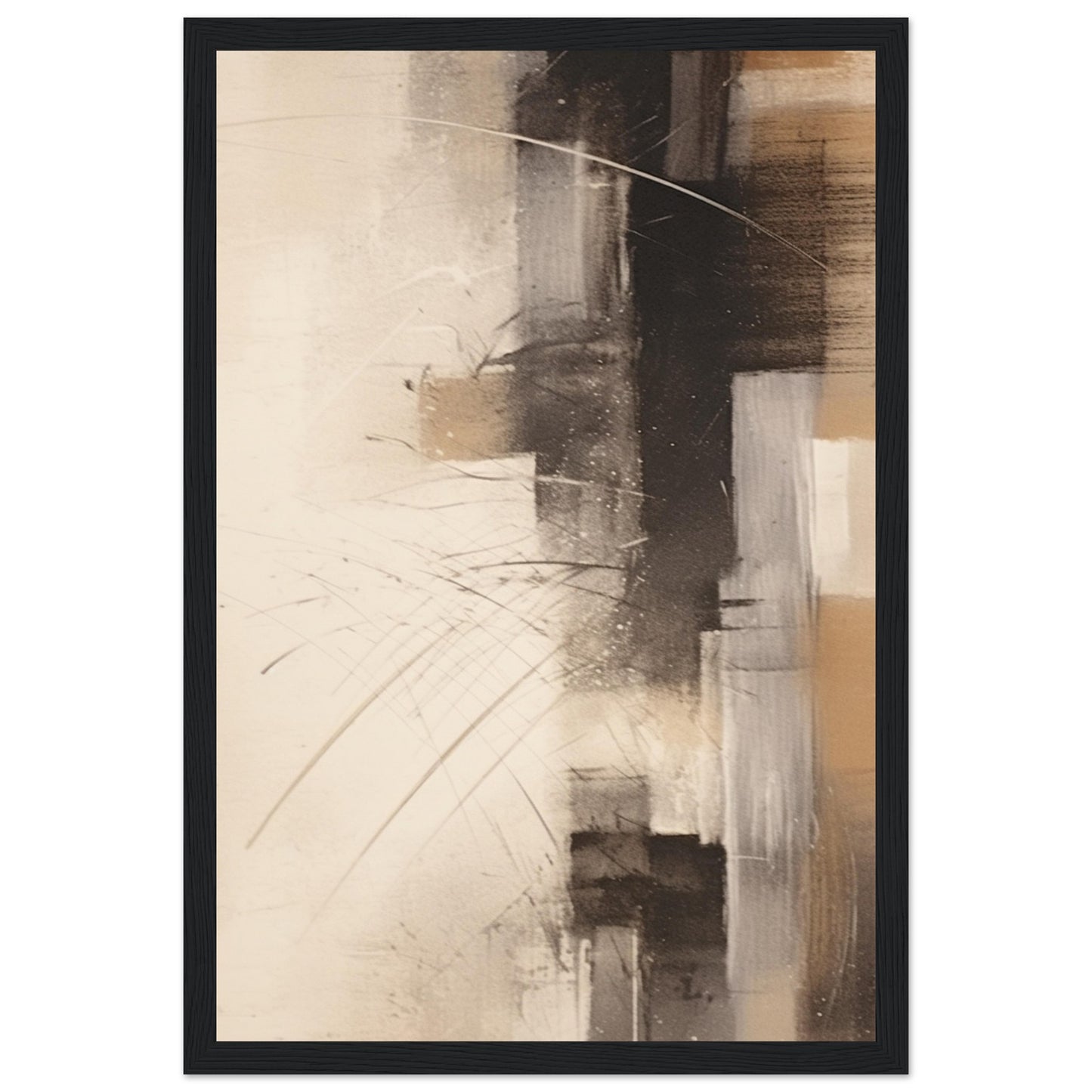 Premium Matte Paper Wooden Framed Poster