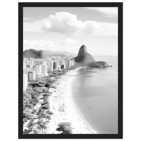 Premium Matte Paper Wooden Framed Poster