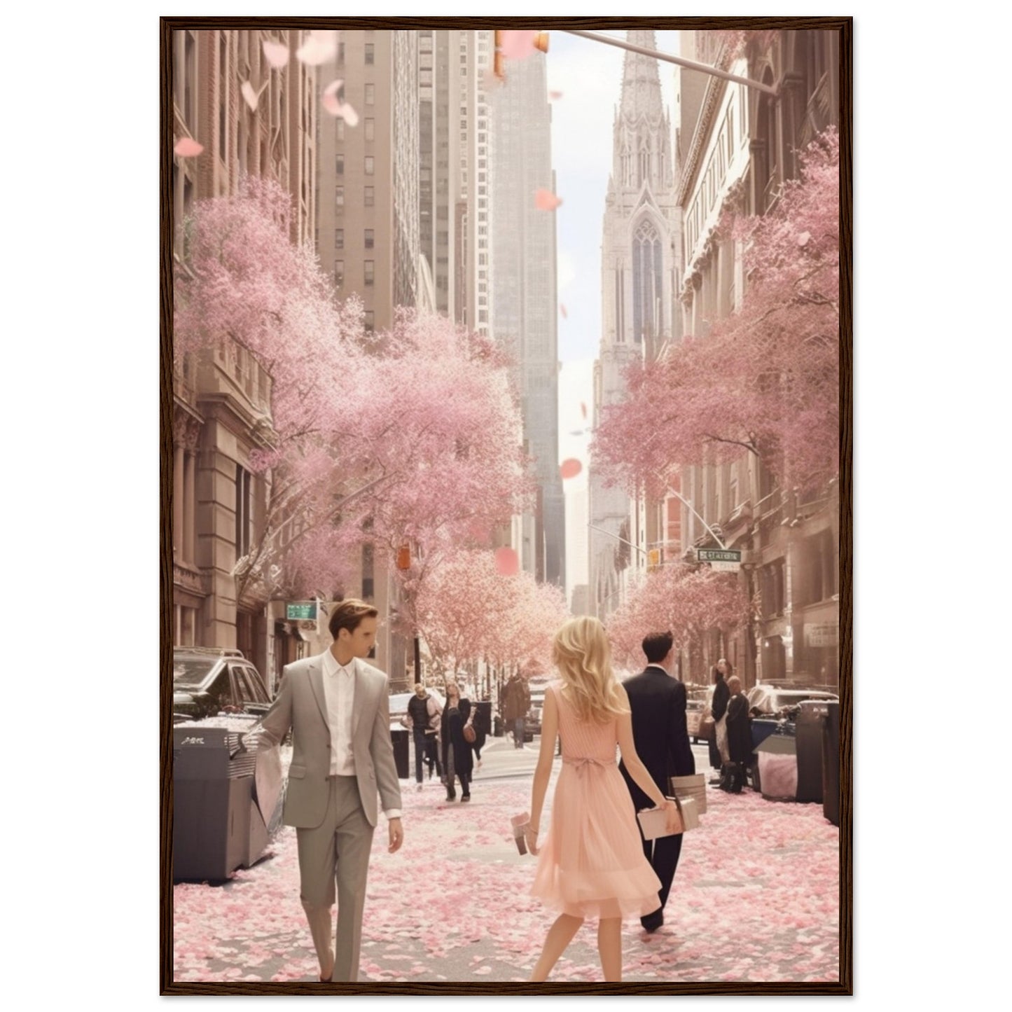 Premium Matte Paper Wooden Framed Poster