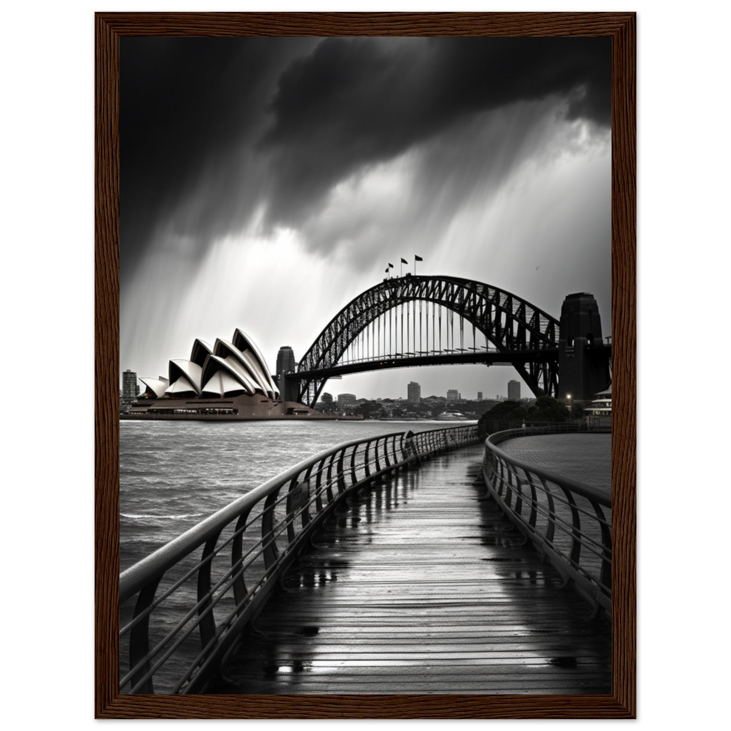 Museum-Quality Matte Paper Wooden Framed Poster