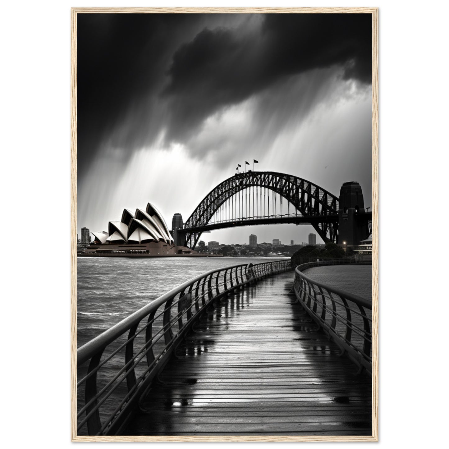 Museum-Quality Matte Paper Wooden Framed Poster