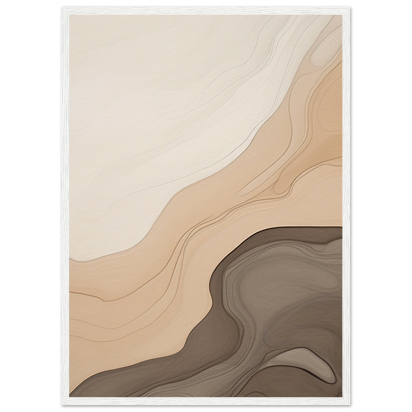 Premium Matte Paper Wooden Framed Poster - Museum-Quality Matte Paper Wooden Framed Poster