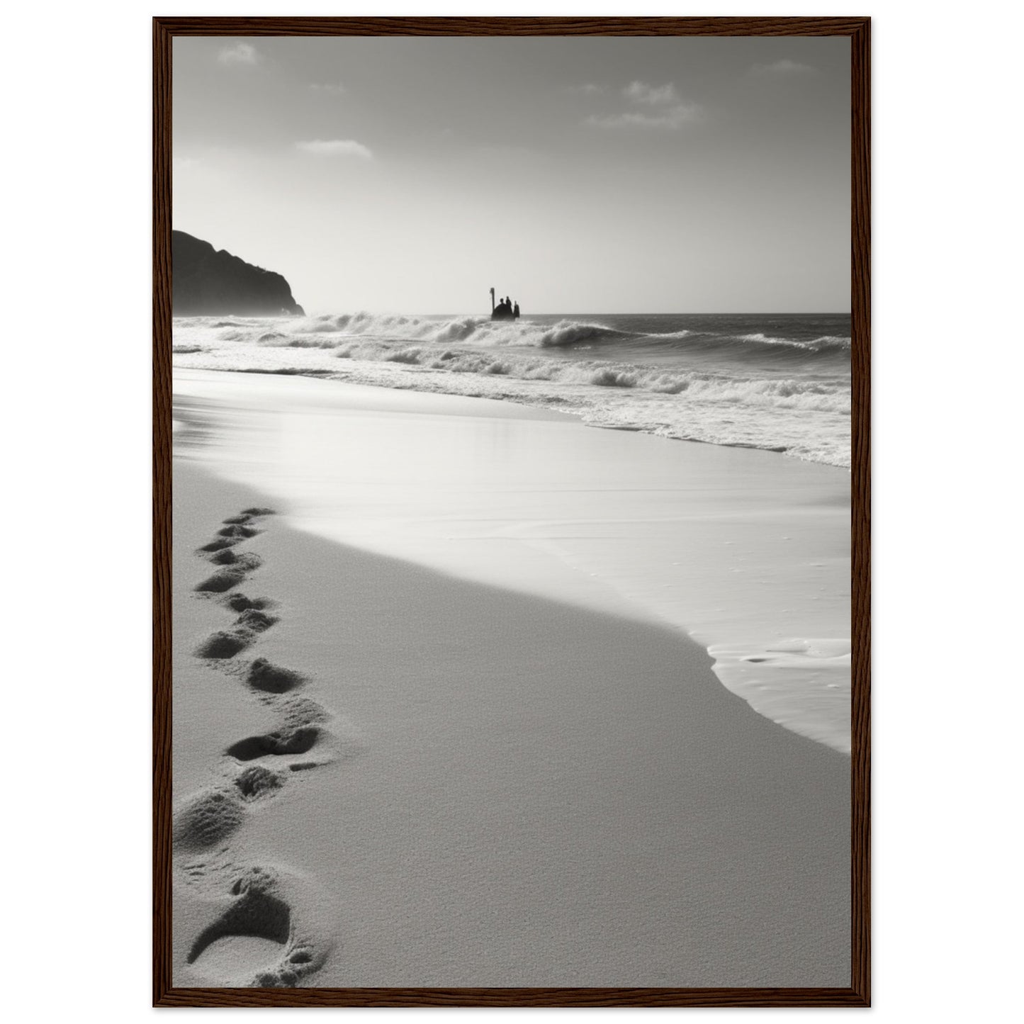 Premium Matte Paper Wooden Framed Poster