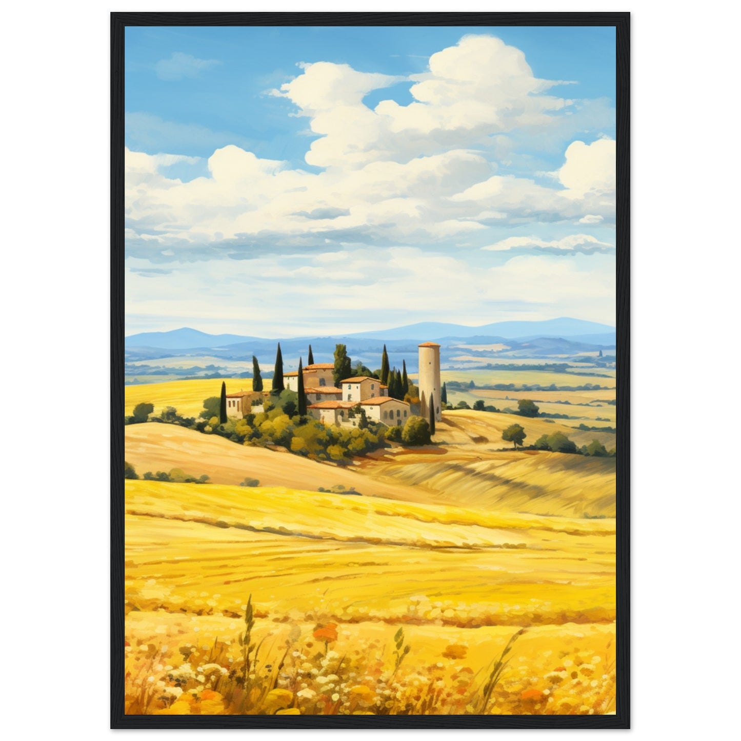 Museum-Quality Matte Paper Wooden Framed Poster - Premium Matte Paper Wooden Framed Poster