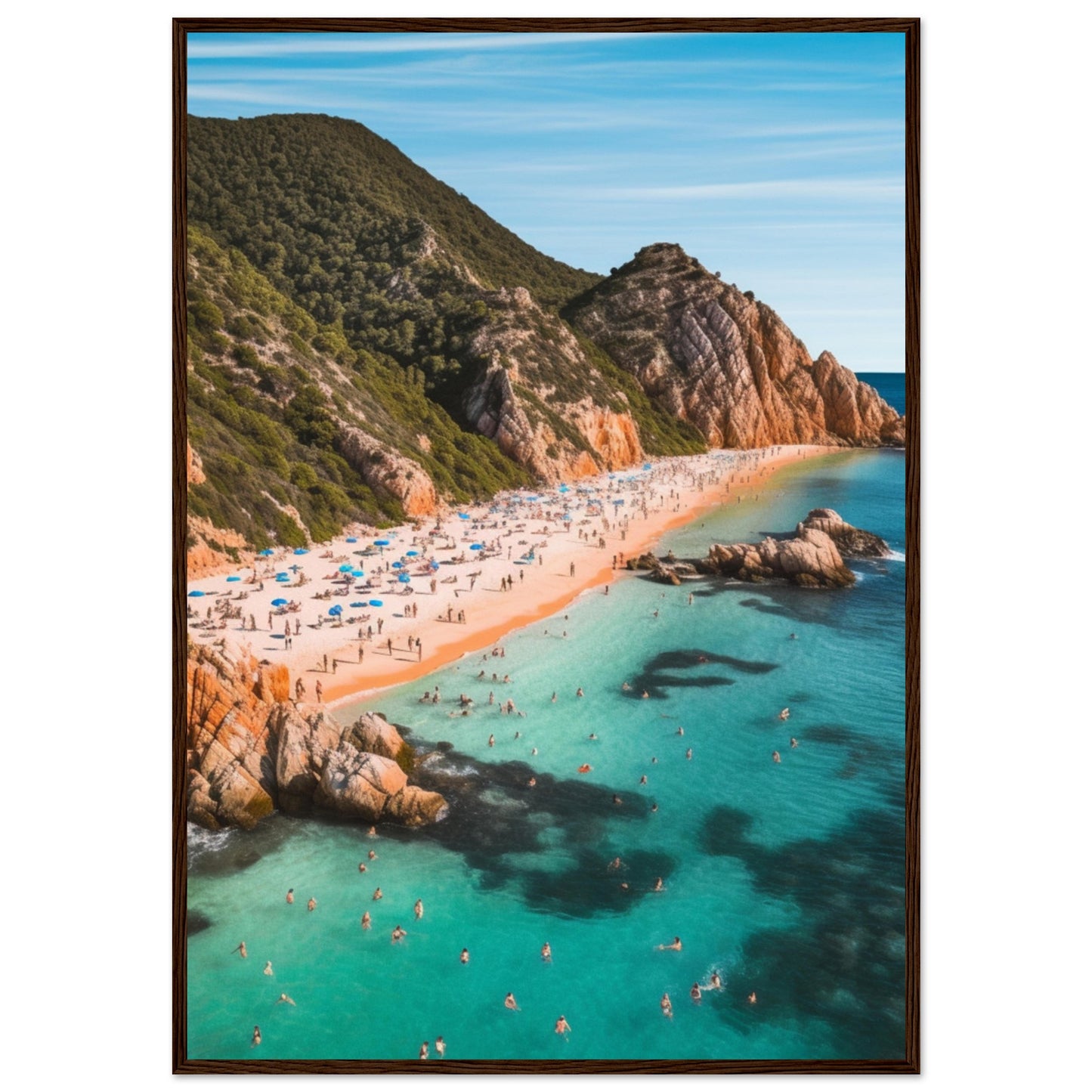 Premium Matte Paper Wooden Framed Poster