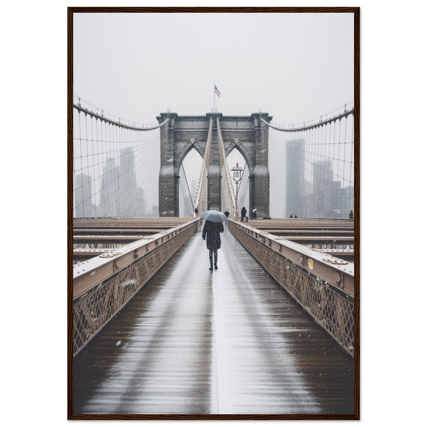 Premium Matte Paper Wooden Framed Poster