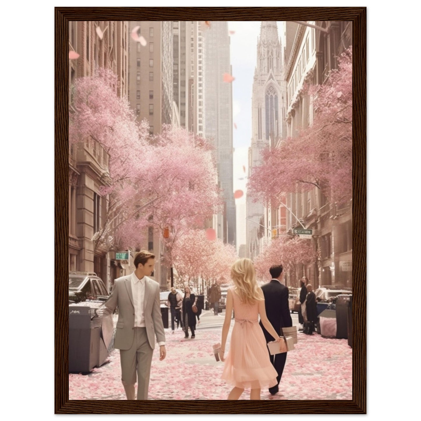 Premium Matte Paper Wooden Framed Poster