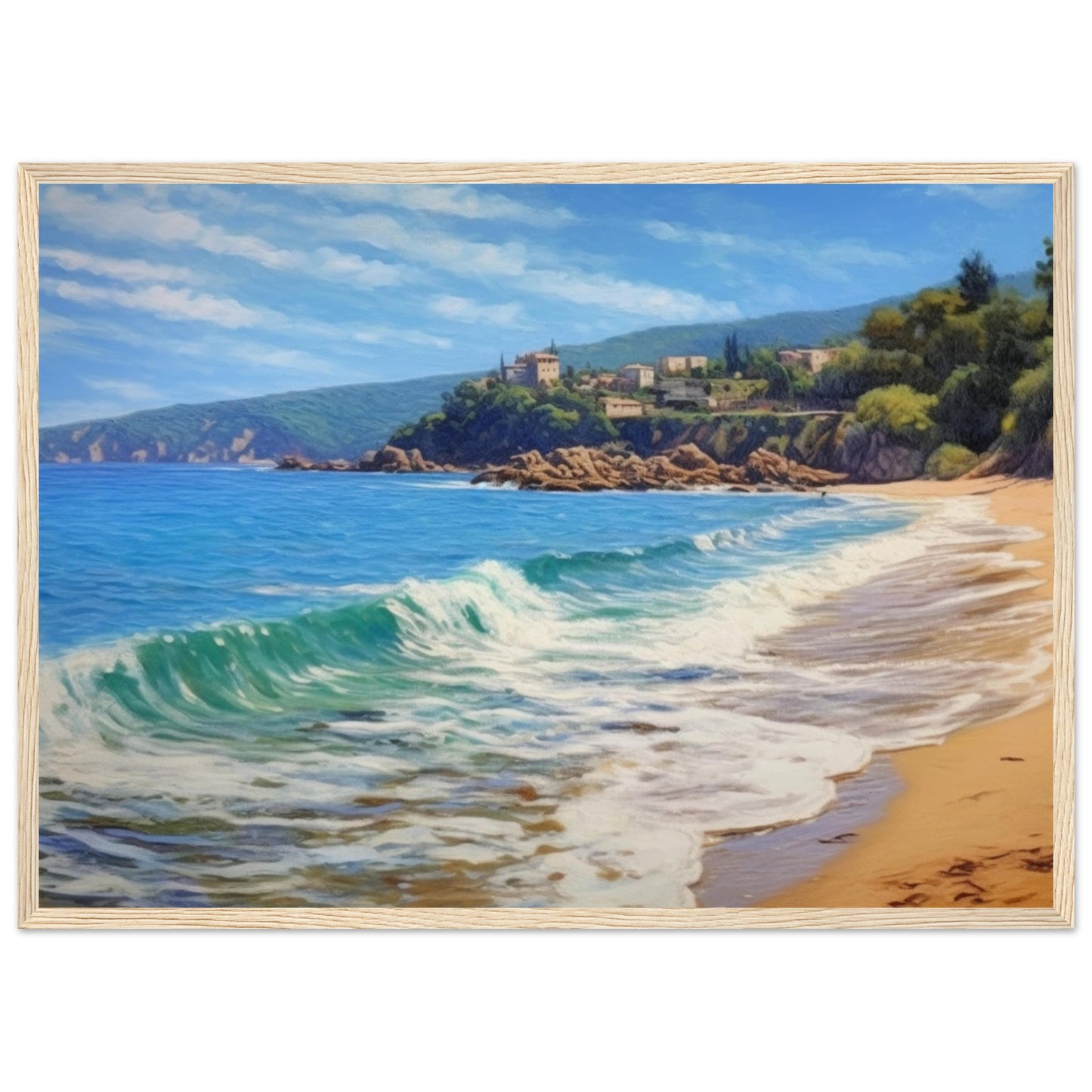 Premium Matte Paper Wooden Framed Poster