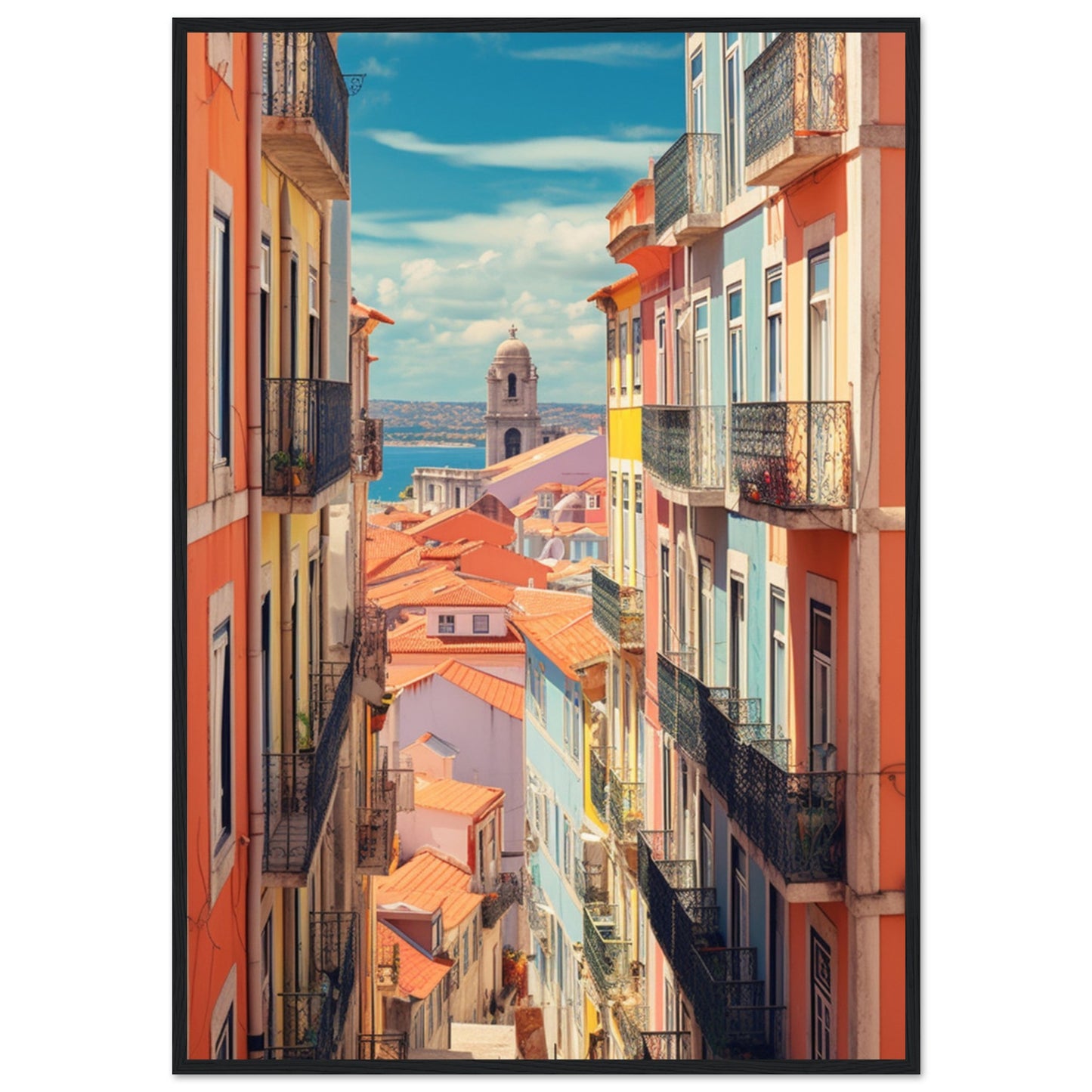 Premium Matte Paper Wooden Framed Poster