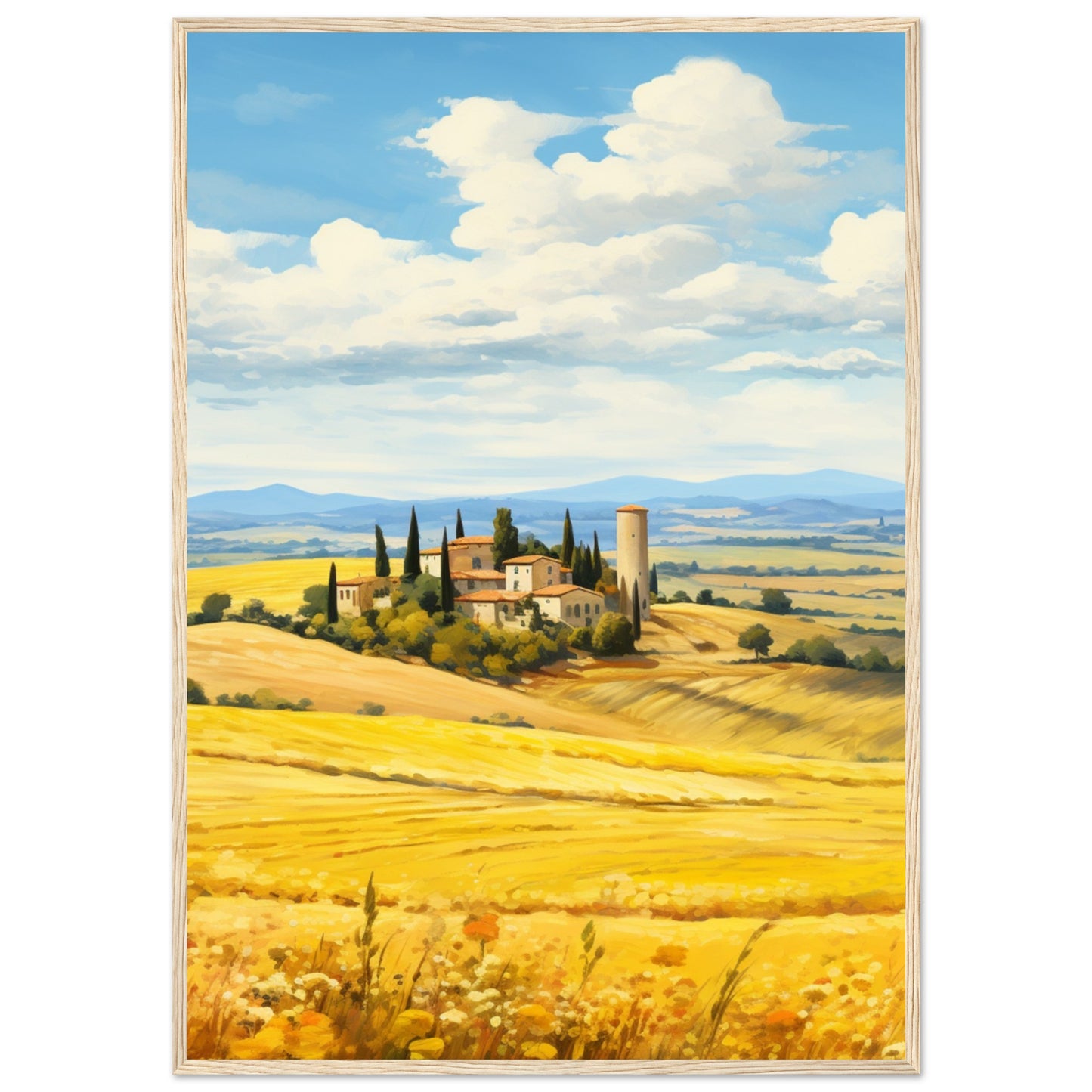 Museum-Quality Matte Paper Wooden Framed Poster - Premium Matte Paper Wooden Framed Poster