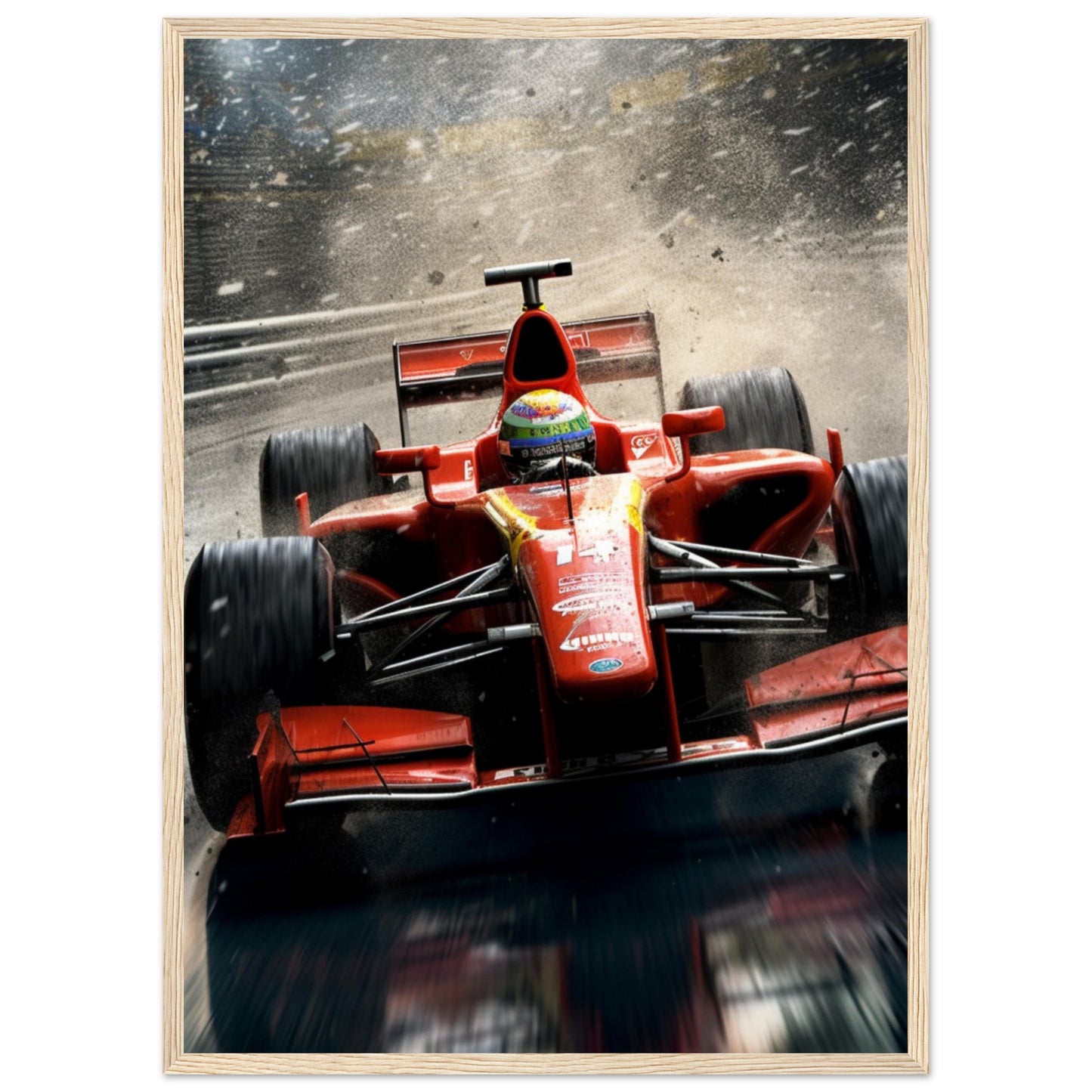 Premium Matte Paper Wooden Framed Poster