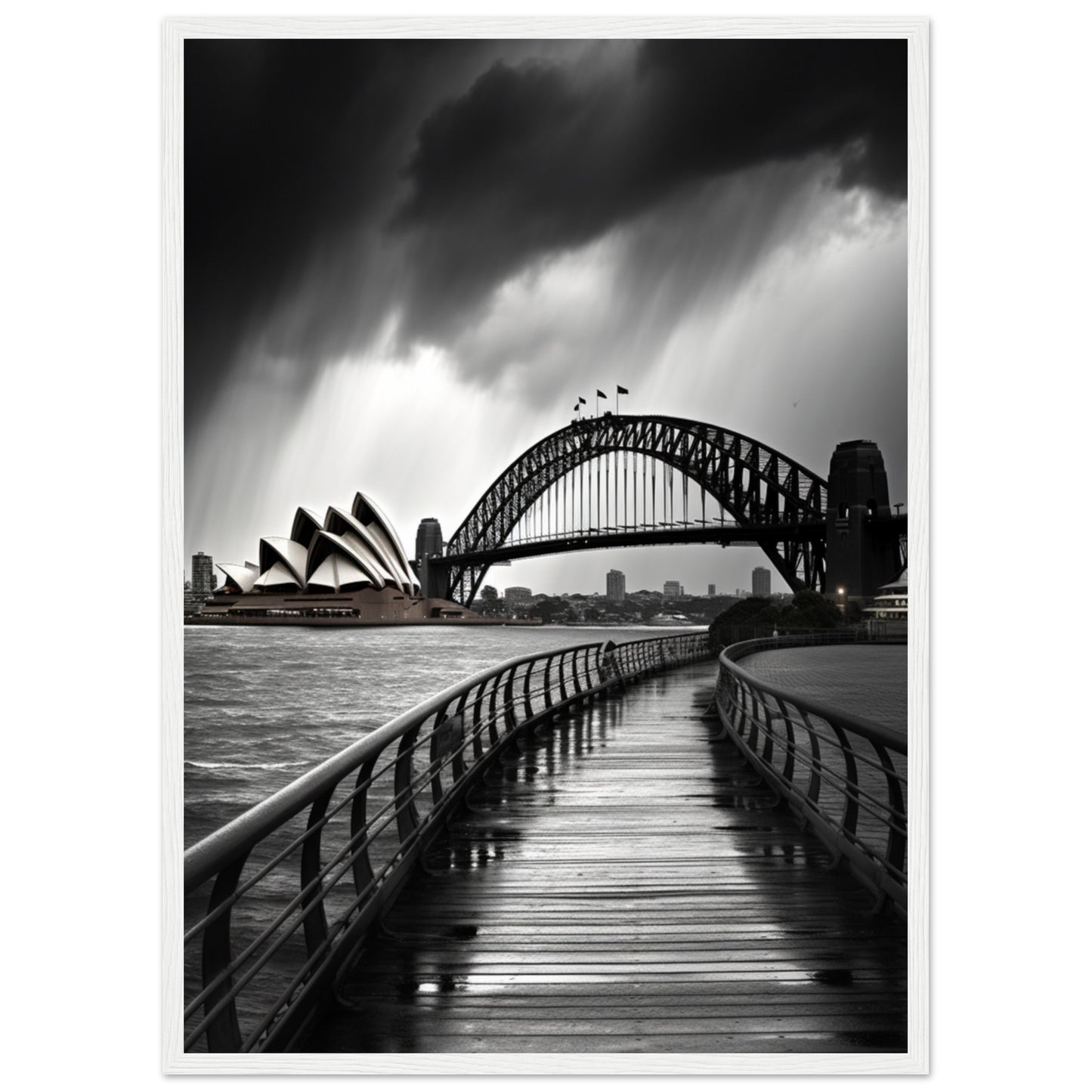 Museum-Quality Matte Paper Wooden Framed Poster