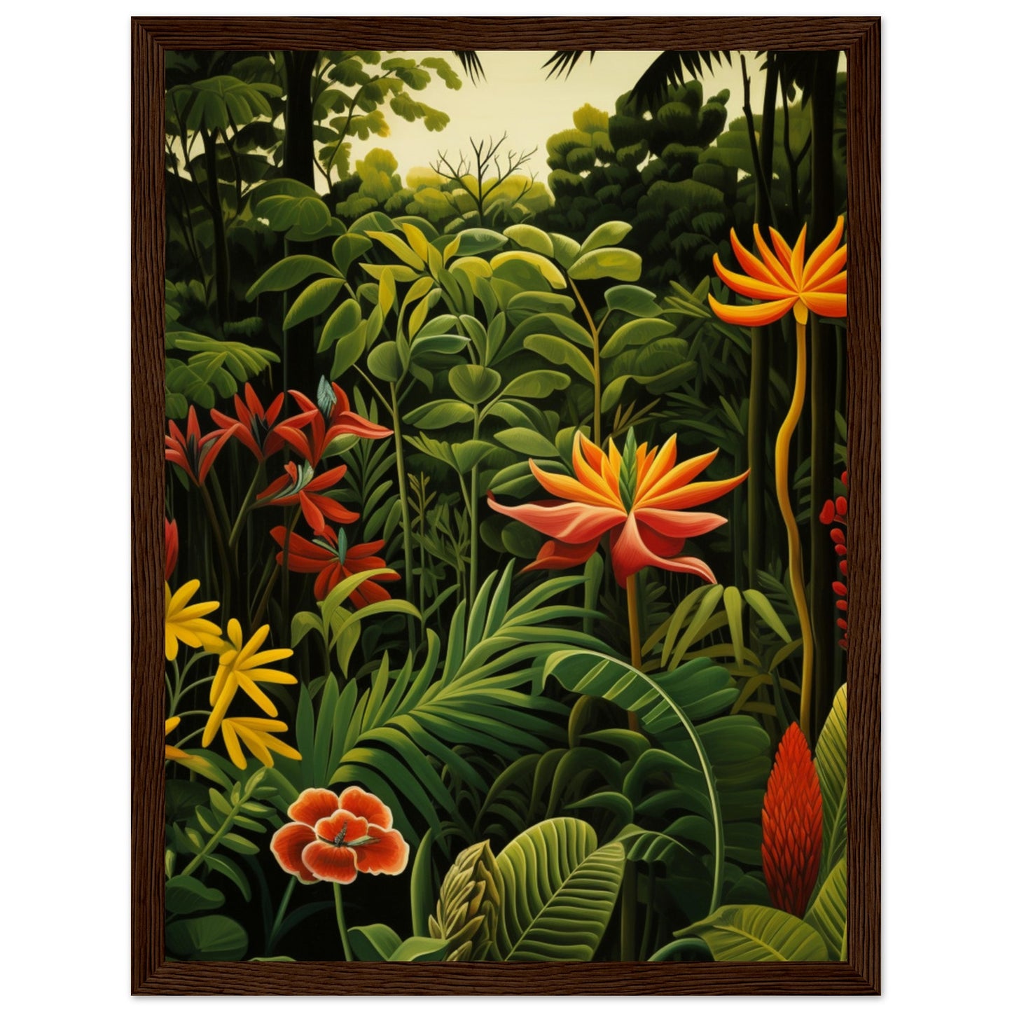 Premium Matte Paper Wooden Framed Poster