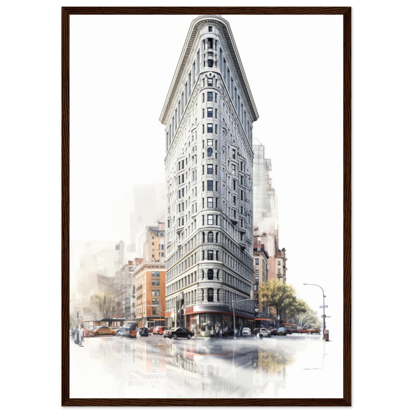 Premium Matte Paper Wooden Framed Poster