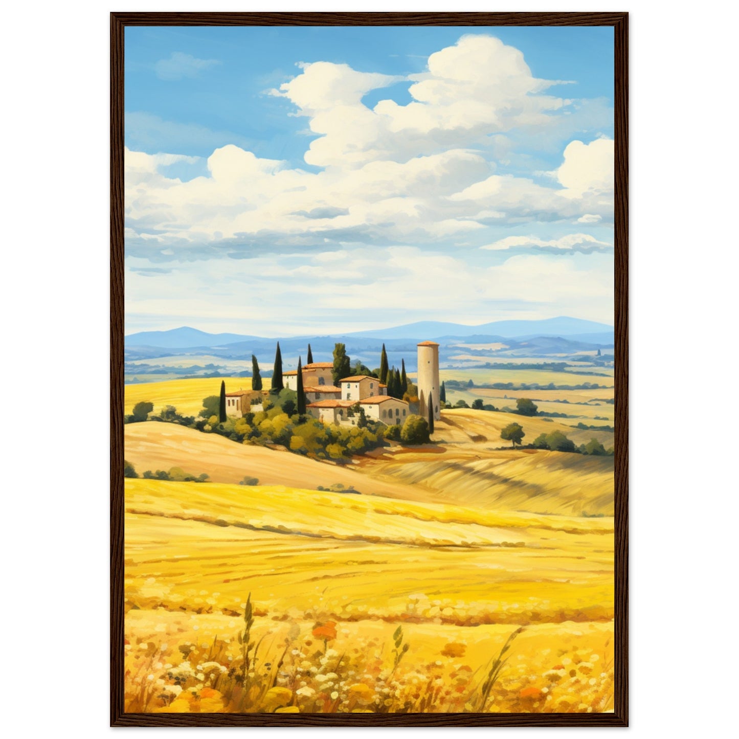 Museum-Quality Matte Paper Wooden Framed Poster - Premium Matte Paper Wooden Framed Poster