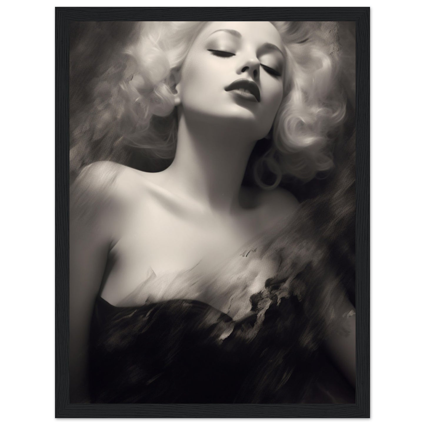 Premium Matte Paper Wooden Framed Poster