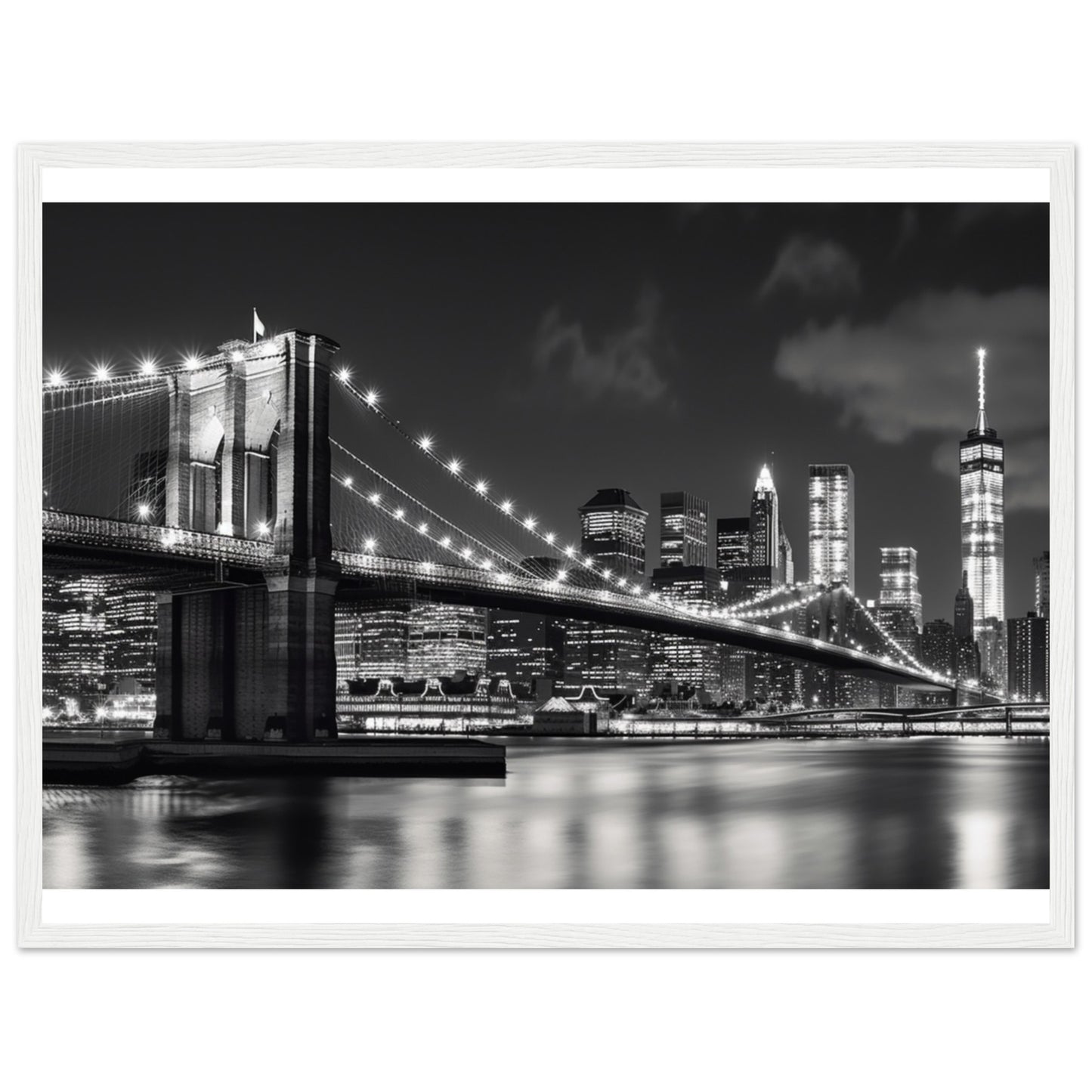 Premium Matte Paper Wooden Framed Poster