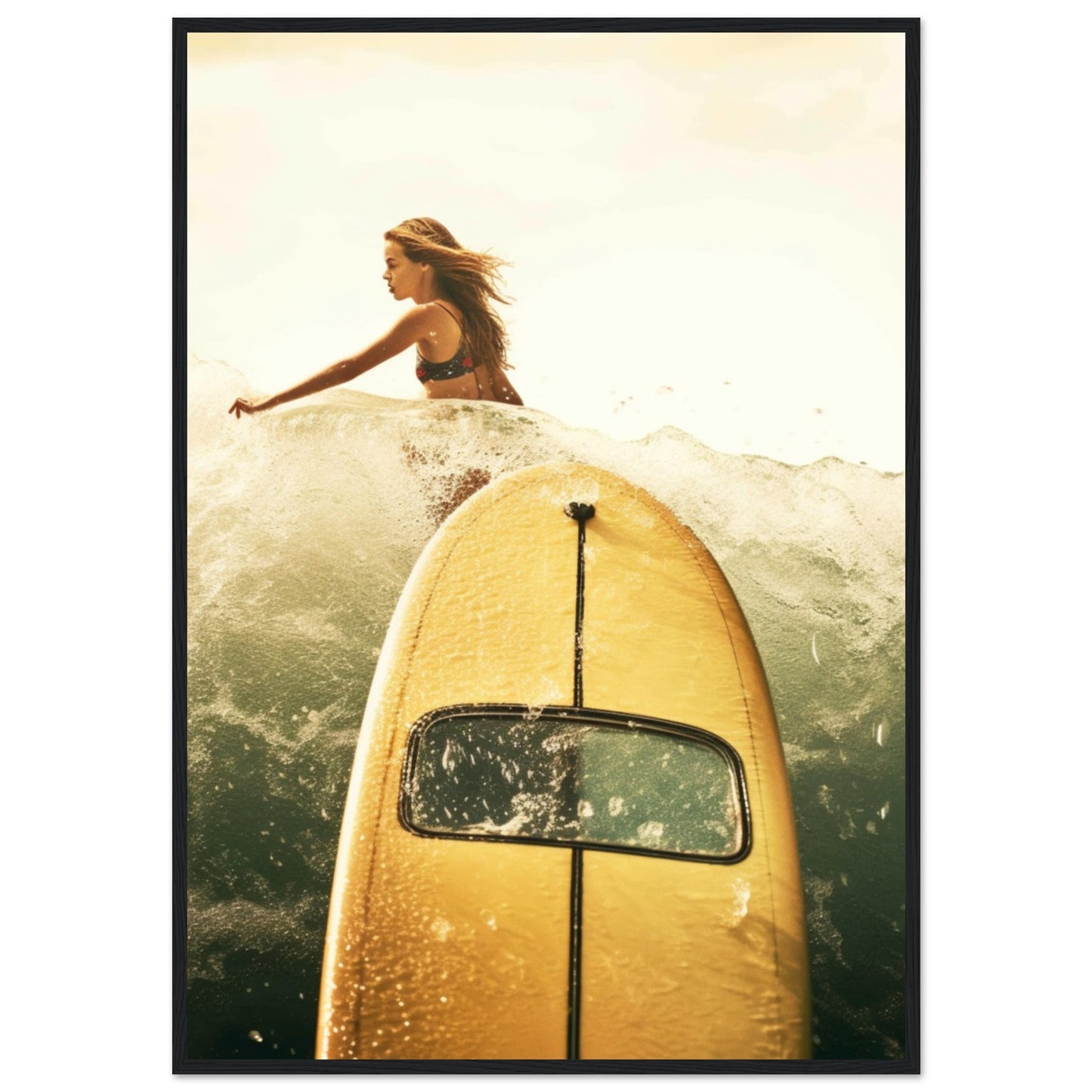 Premium Matte Paper Wooden Framed Poster