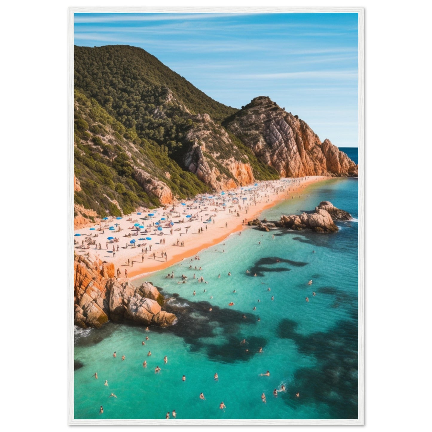 Premium Matte Paper Wooden Framed Poster