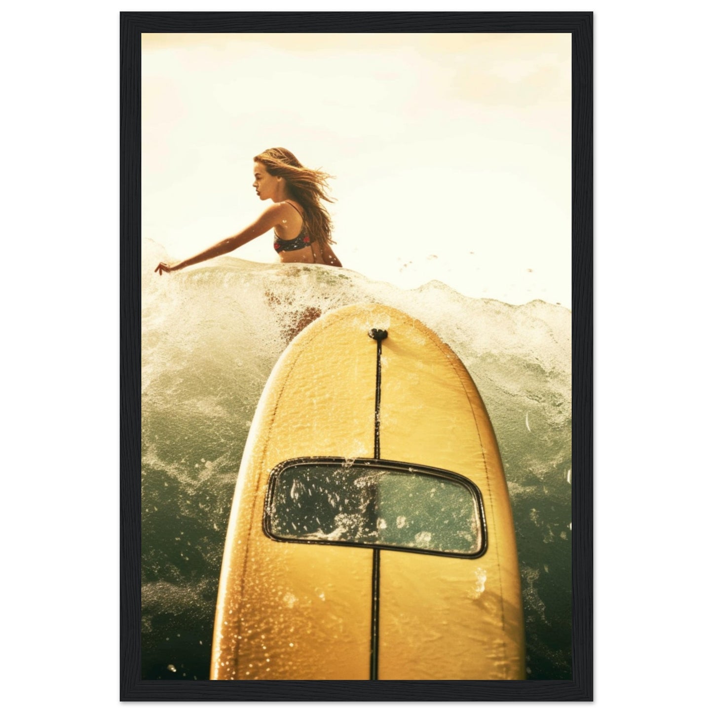 Premium Matte Paper Wooden Framed Poster