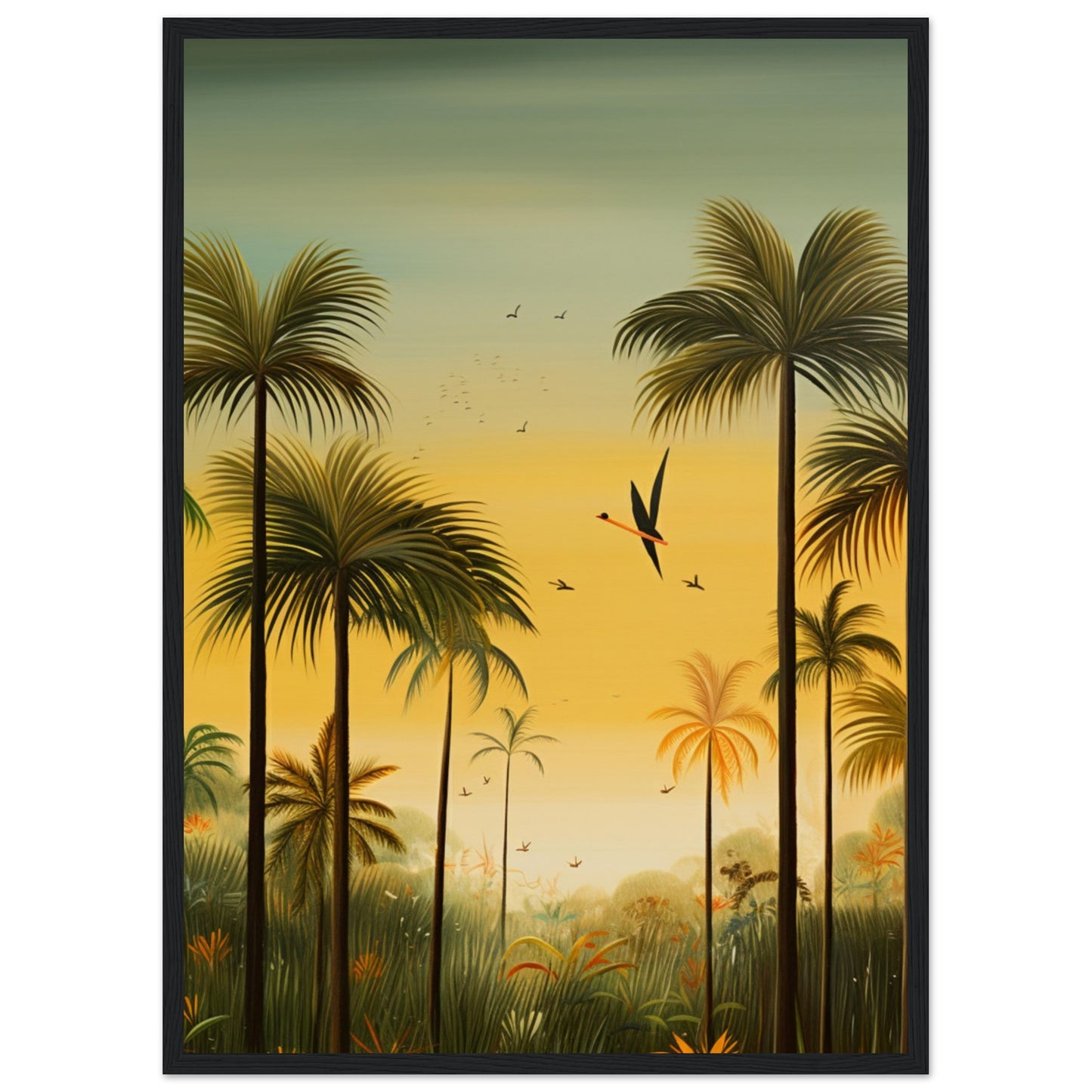 Premium Matte Paper Wooden Framed Poster