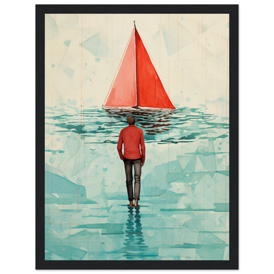 Museum-Quality Matte Paper Wooden Framed Poster