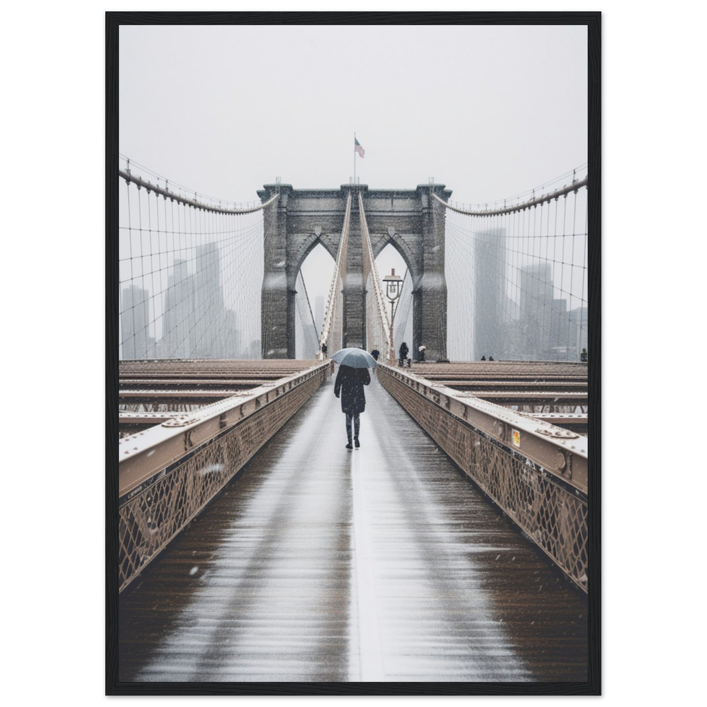 Premium Matte Paper Wooden Framed Poster