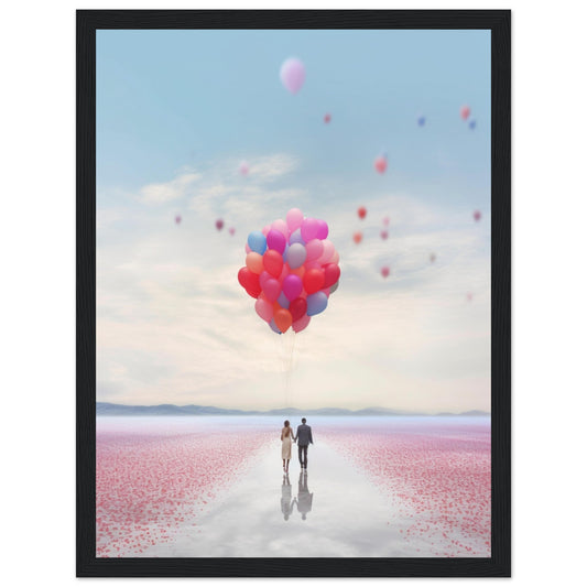 Premium Matte Paper Wooden Framed Poster