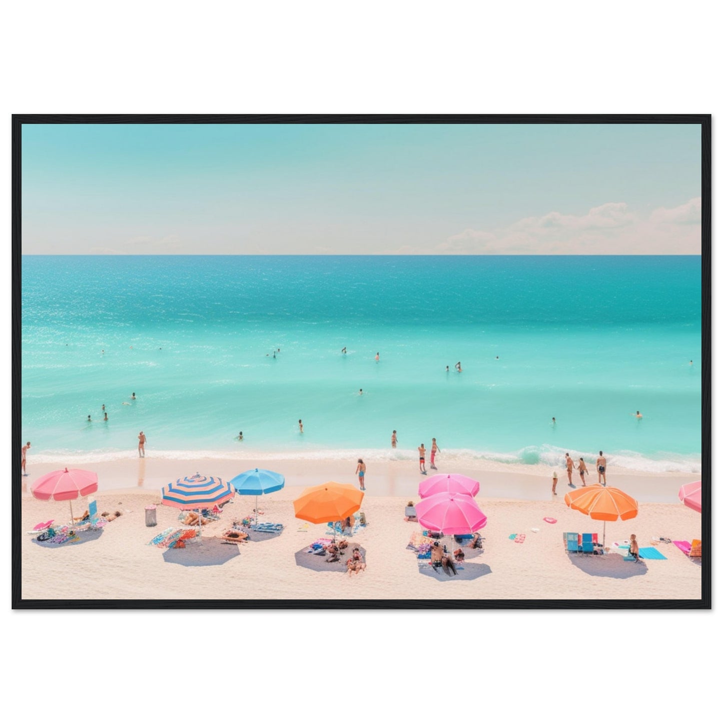 Premium Matte Paper Wooden Framed Poster