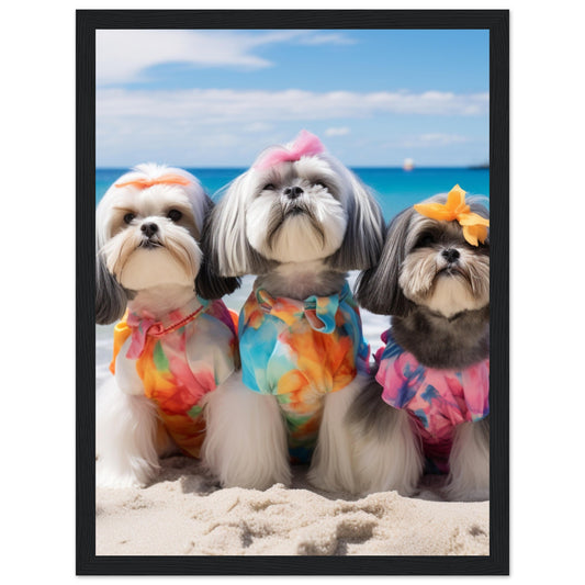 Premium Matte Paper Wooden Framed Poster