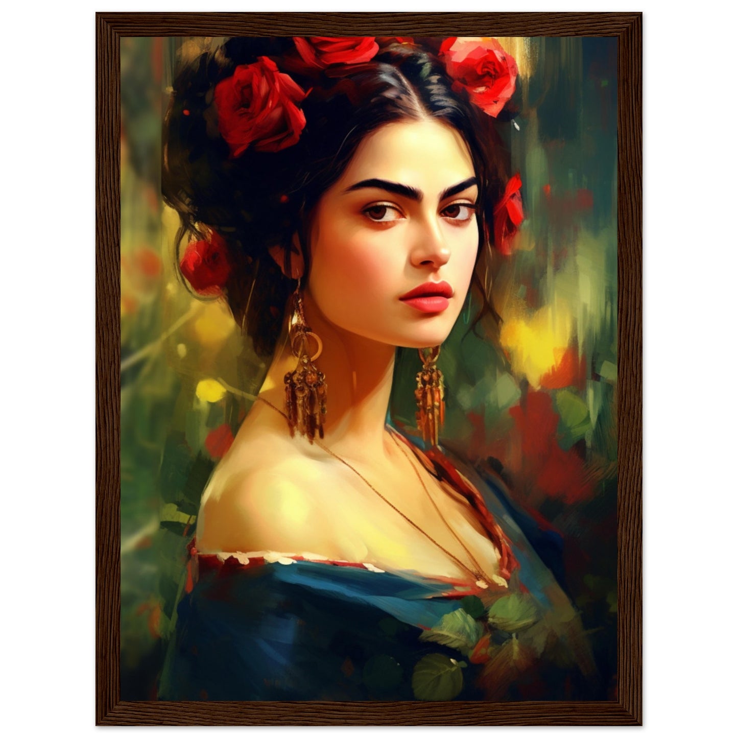 Premium Matte Paper Wooden Framed Poster