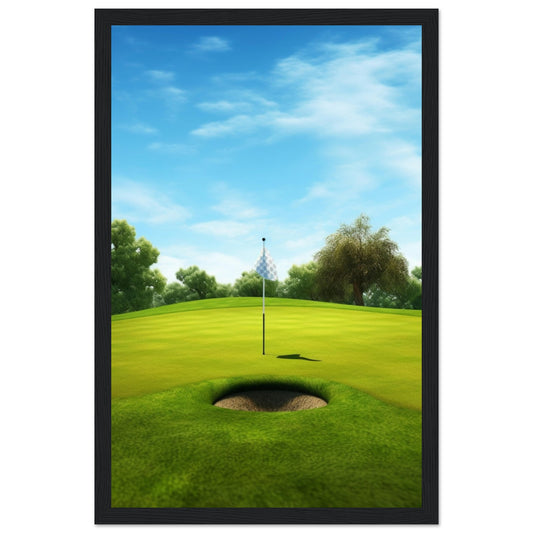 Premium Matte Paper Wooden Framed Poster