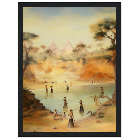 Museum-Quality Matte Paper Wooden Framed Poster