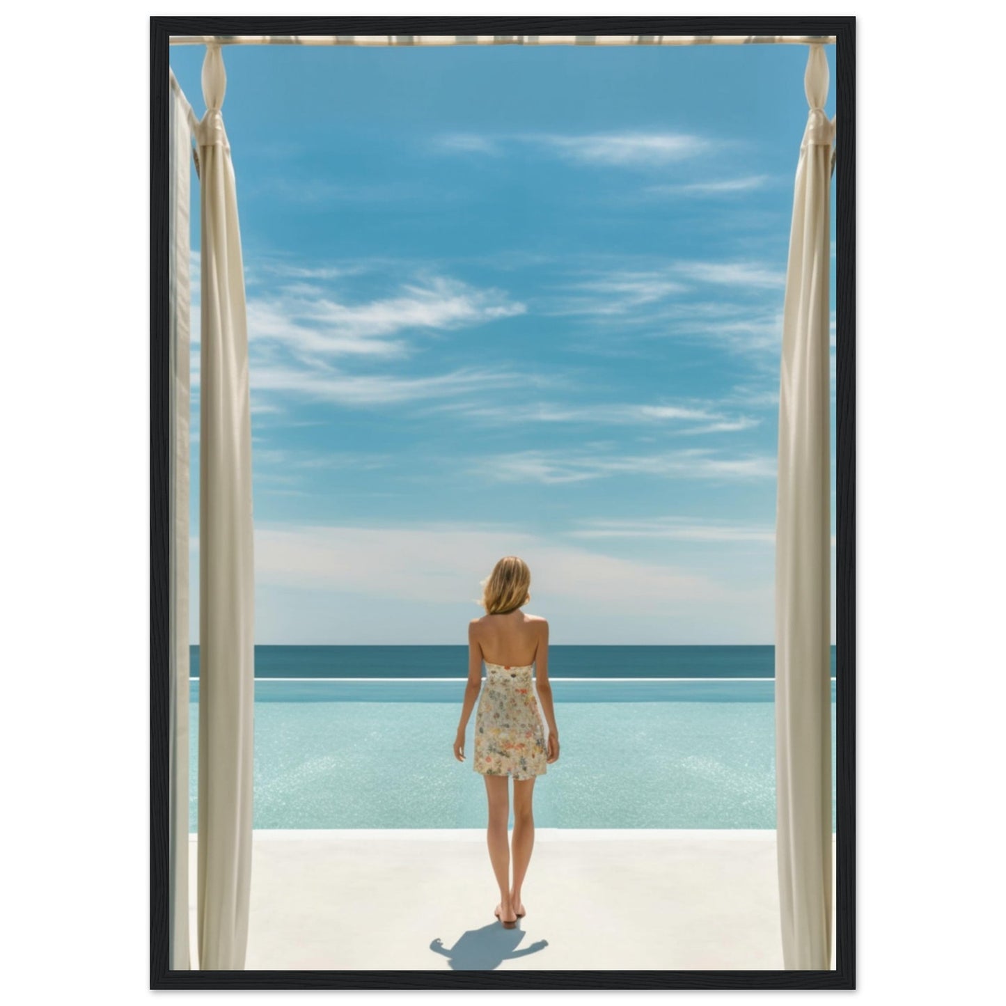 Premium Matte Paper Wooden Framed Poster