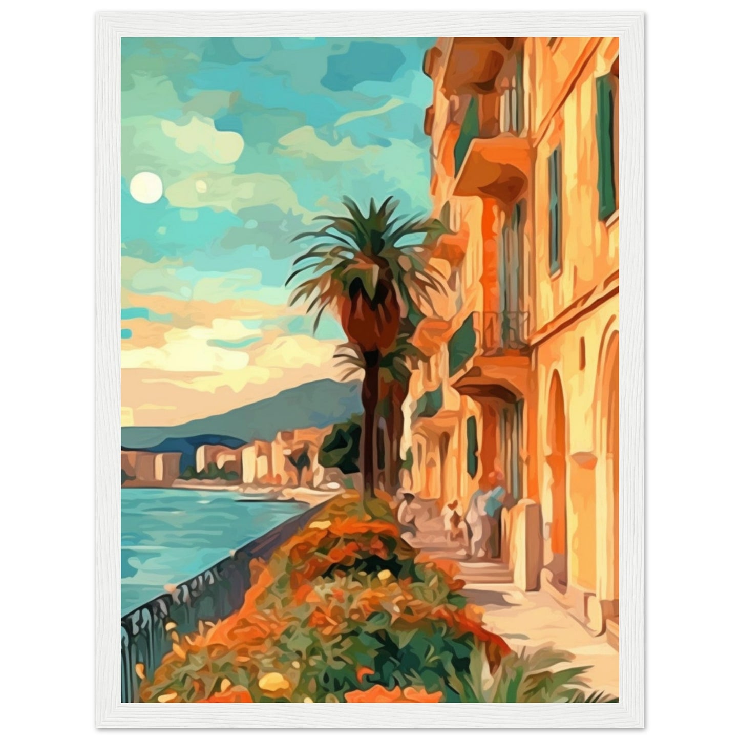 Premium Matte Paper Wooden Framed Poster