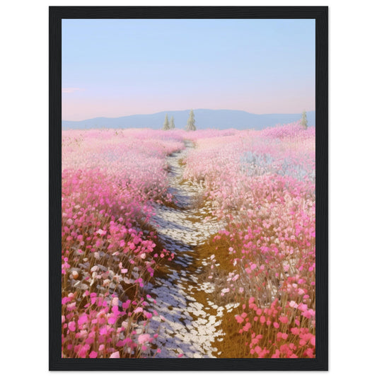 Premium Matte Paper Wooden Framed Poster