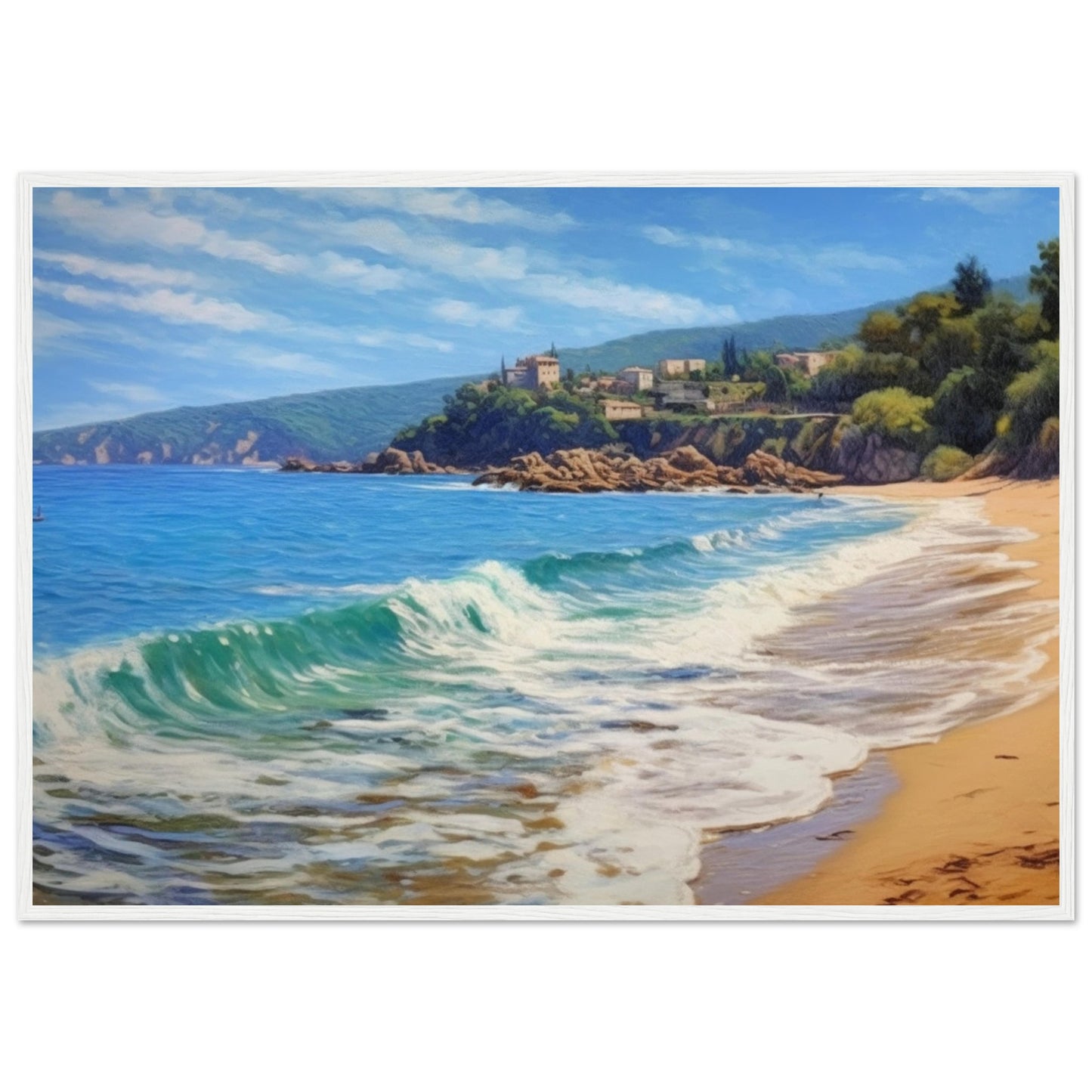 Premium Matte Paper Wooden Framed Poster