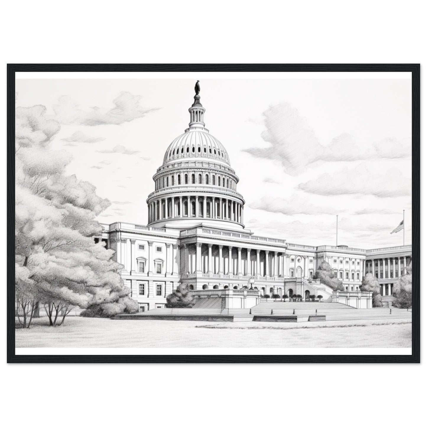 Museum-Quality Matte Paper Poster - Premium Matte Paper Wooden Framed Poster